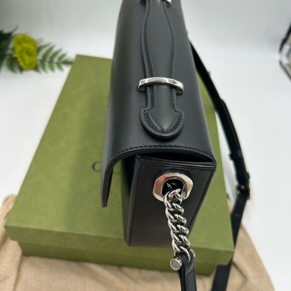 Women’s Gucci calf skin GG shoulder bag detachable shoulder strap made in Italy - Picture 10 of 16